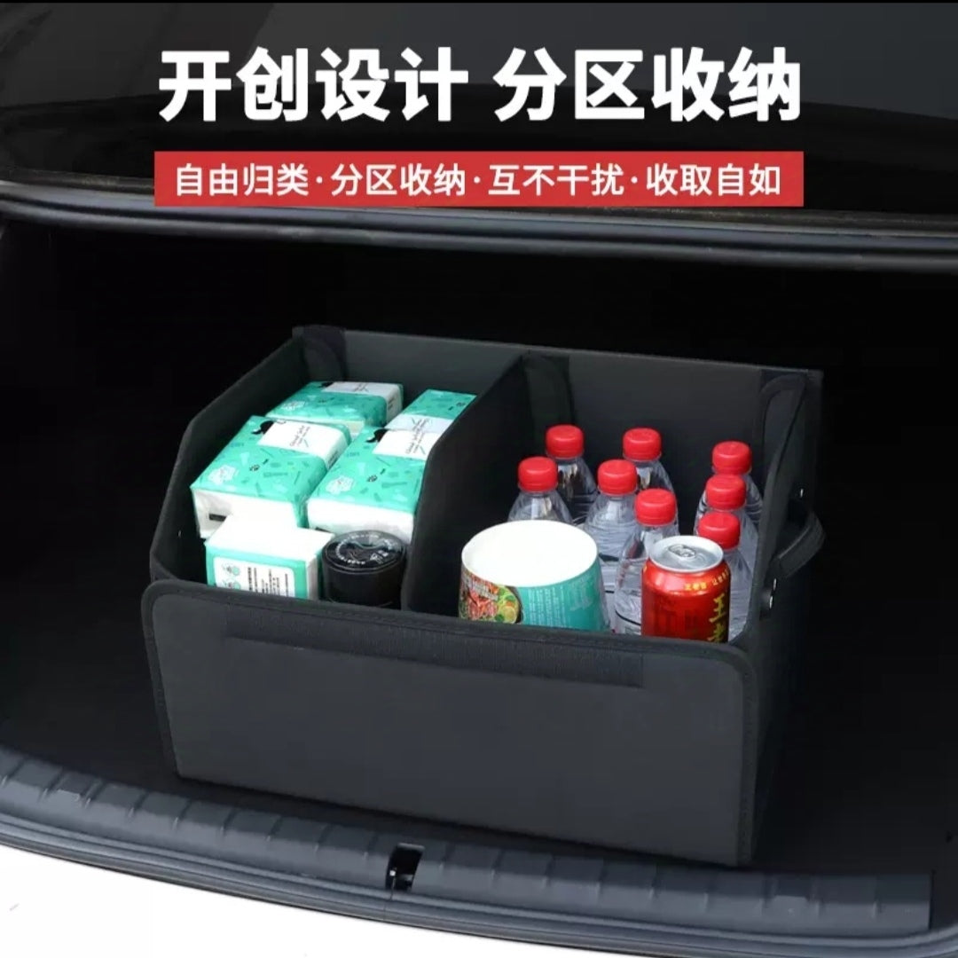 "BMW Luxury Trunk Organizer Storage Box - Premium Bag Organizer"