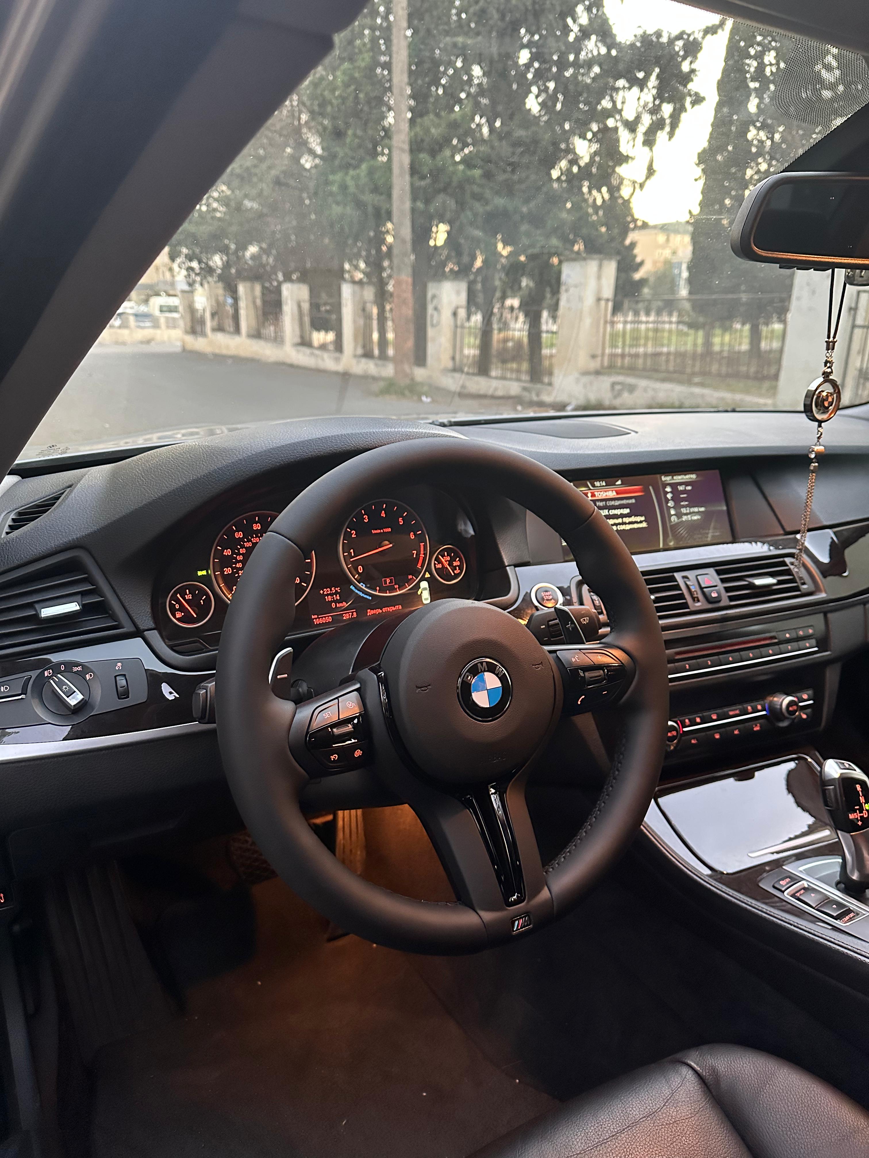 Black M Sport  Steering Wheel For BMW F Series