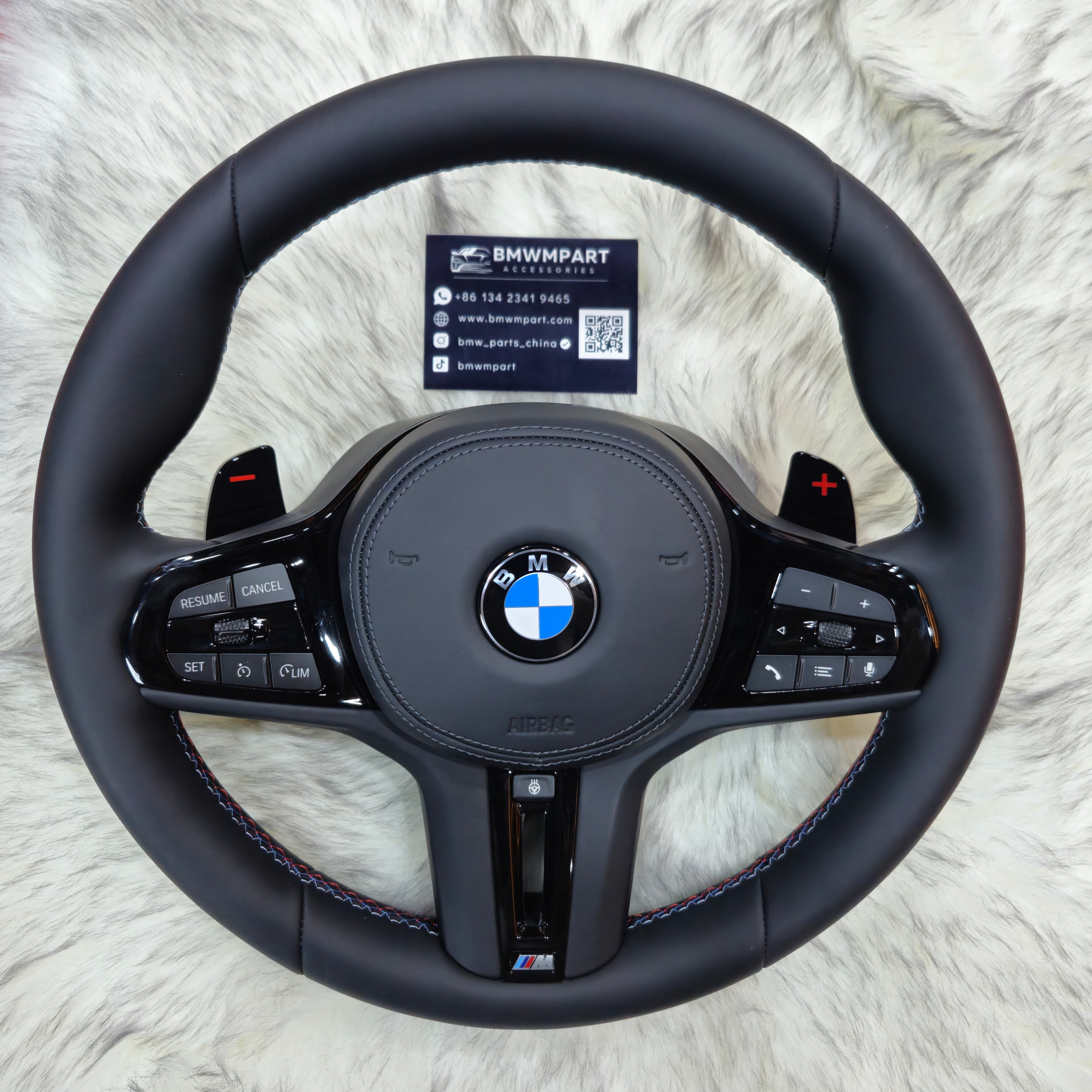 M Sport with Black Trim  Steering Wheel for BMW G Series